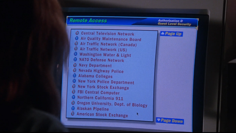 Illustration for article titled Every Webpage From the 1995 Movie The Net